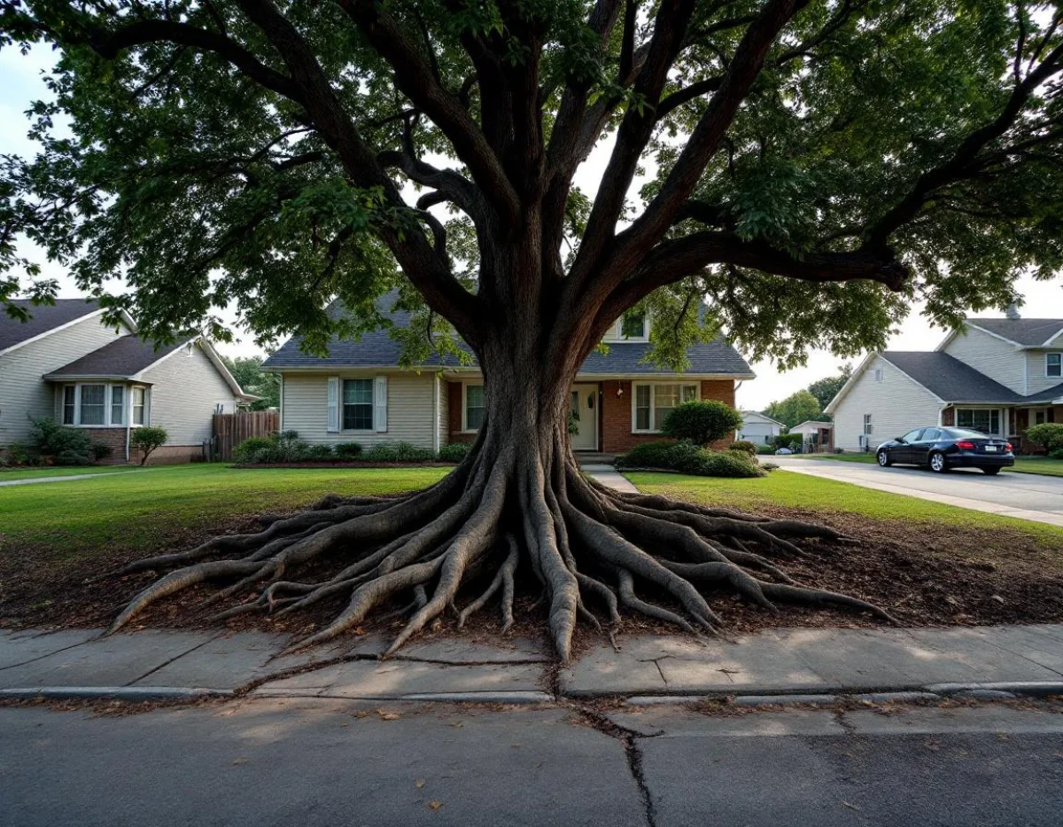 Top Arbres dont les Racines Menacent les Fondations des Maisons à Éviter